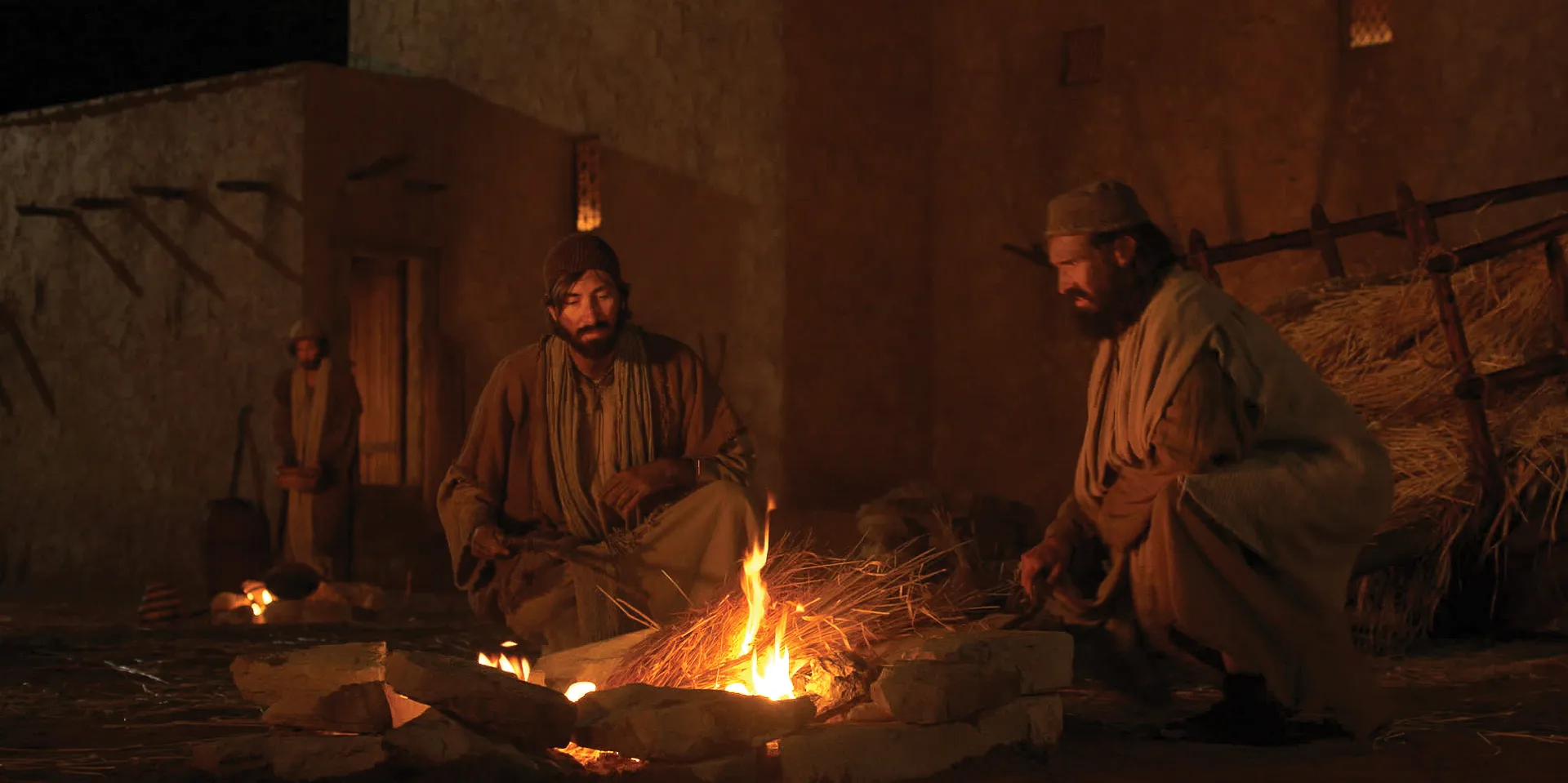 In the parable, men are instructed to burn the tares.