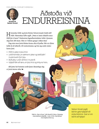 Helping with the Restoration