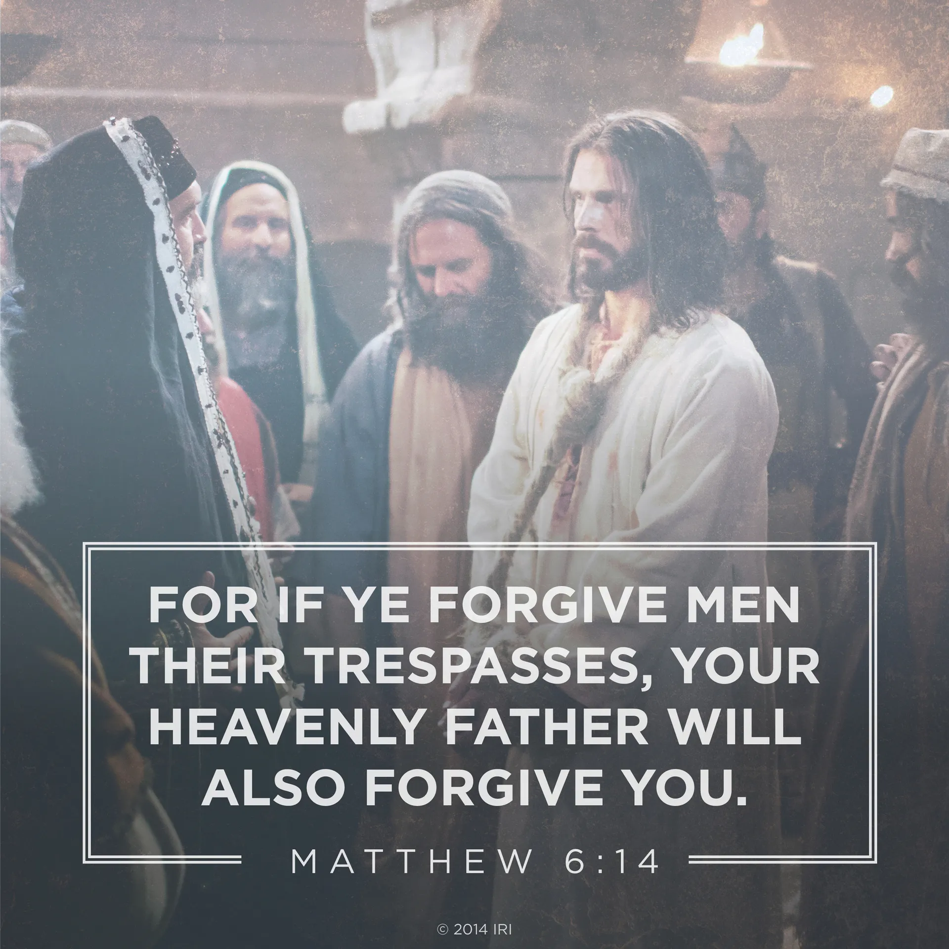 “For if ye forgive men their trespasses, your heavenly Father will also forgive you.”—Matthew 6:14