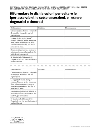 scheda per l’insegnante