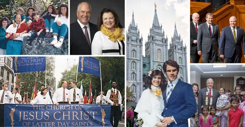 pictures from Elder Rasband’s life