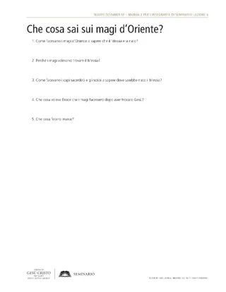foglio, i magi d’Oriente