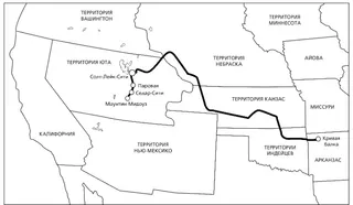 географическая карта, западная часть США