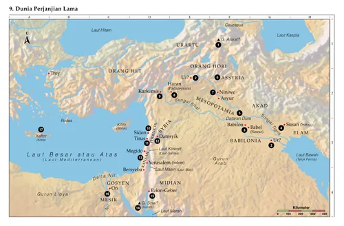 Peta Alkitab 9