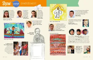 collection of quotes and art from kids