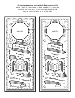 peij in m̧akūtkūt eo: Jeje ko rekwojarjar rej naan ko an Anij