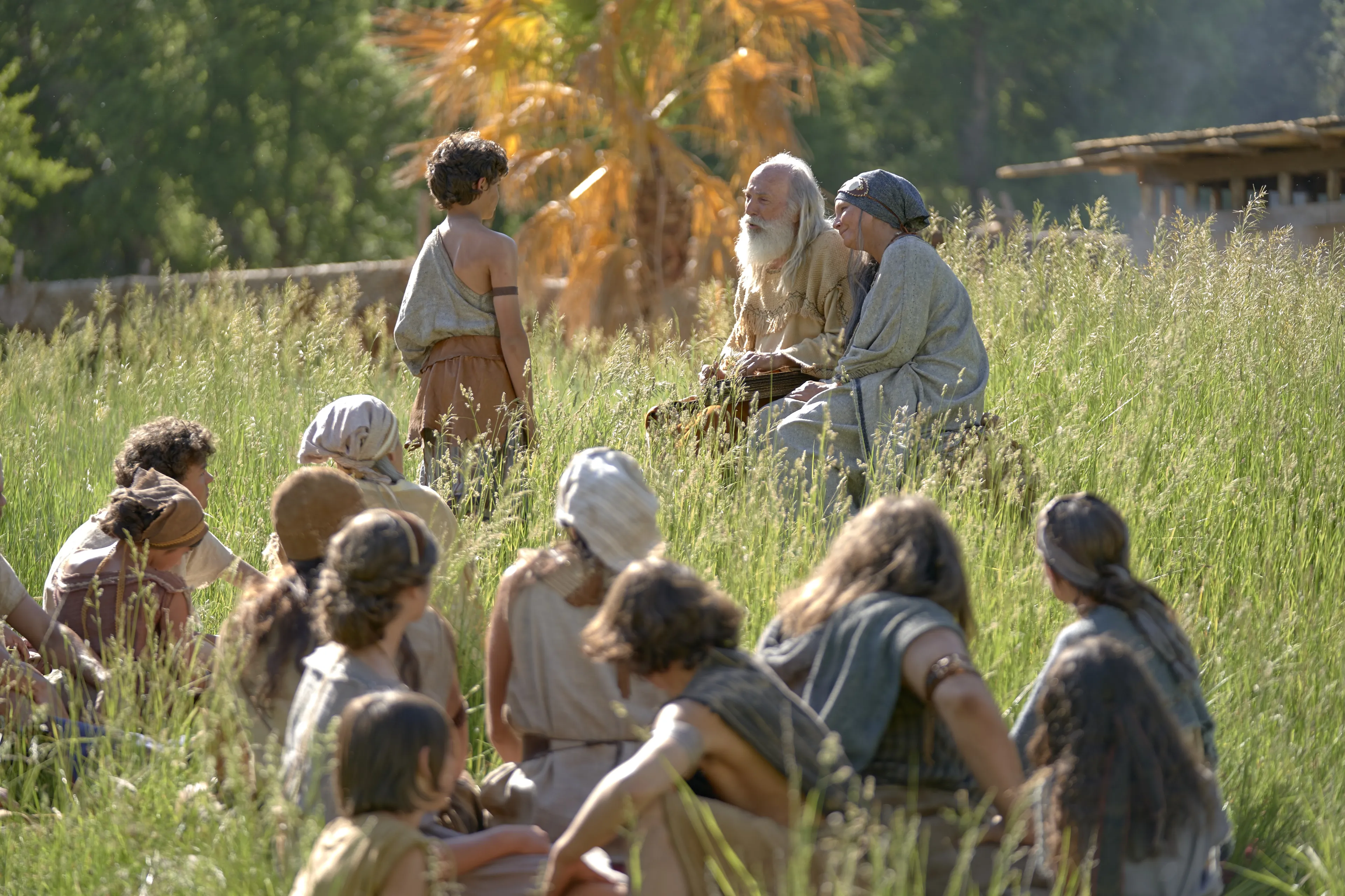 Lehi teaches Joseph.