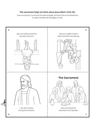 activity page: the sacrament