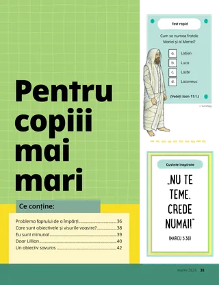 copertă pentru copii mai mari