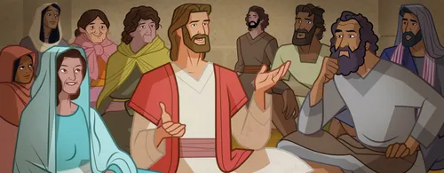 People wondering how Jesus could be the Savior.