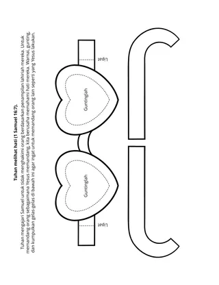 Halaman kegiatan Pratama: Tuhan melihat hati