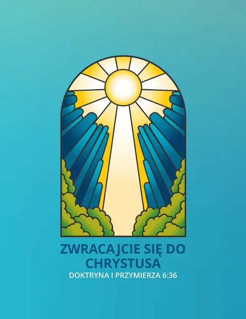 Plakat z myślą przewodnią dla młodzieży na rok 2025