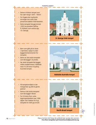 PDF med tempelkort