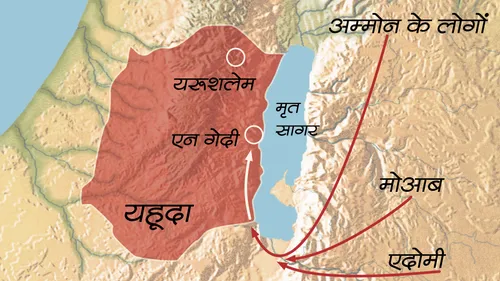 यहूदा का मानचित्र