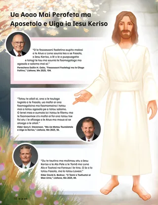 Itulau PDF o se atatusi o le Iesu Keriso Toetu, faaopoopo i ai ma se gaoioiga valivali o le fatu