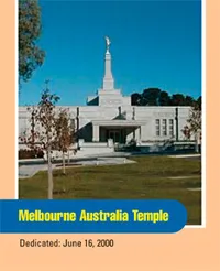 Melbourne Australia Temple