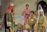 Laban wanted their gold