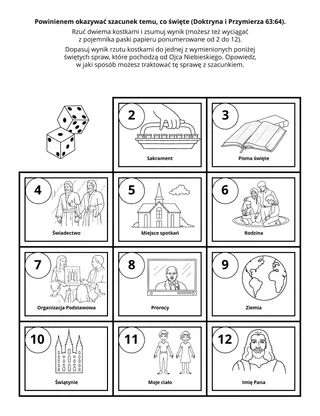 strona z zadaniami dla dzieci