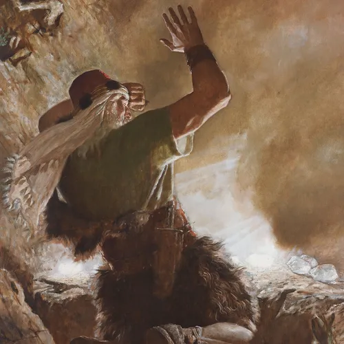 the brother of Jared seeing the finger of the Lord