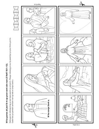 paj aktivite: Mwen ka sonje Sovè a   