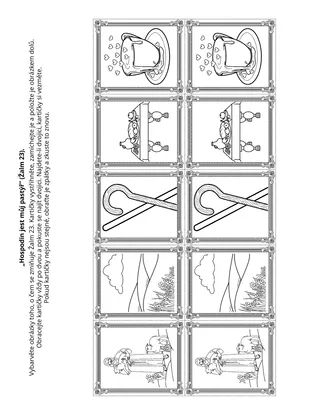 stránka s činnostmi: „Hospodin jest můj pastýř“