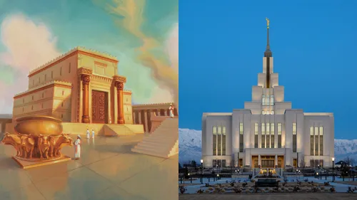 Solomon’s Temple and modern temple