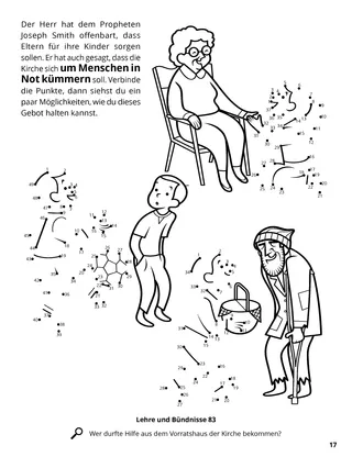 The Poor and the Needy coloring page