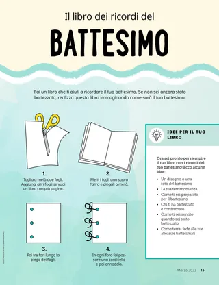 attività per fare un libro