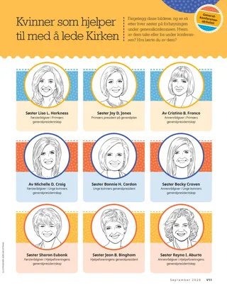 Women who help lead the Church