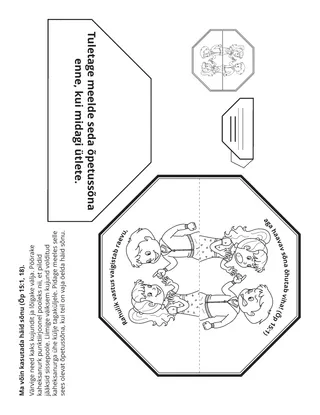 tegevusleht: Ma võin kasutada häid sõnu