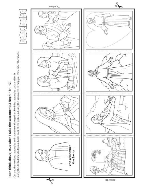 booklet activity page