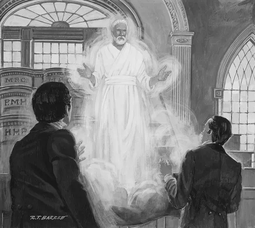 Elijah restoring priesthood keys