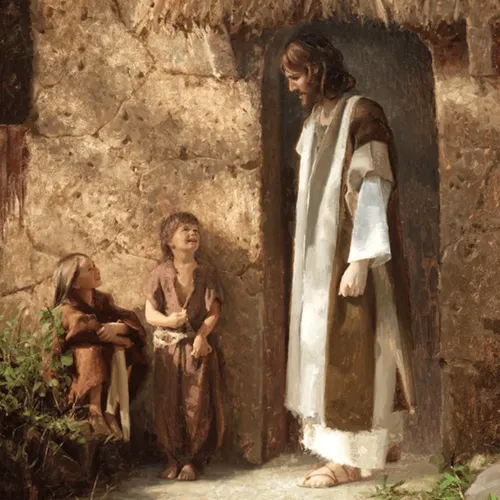 Jesus with chldren
