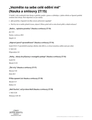 materiál na rozdání