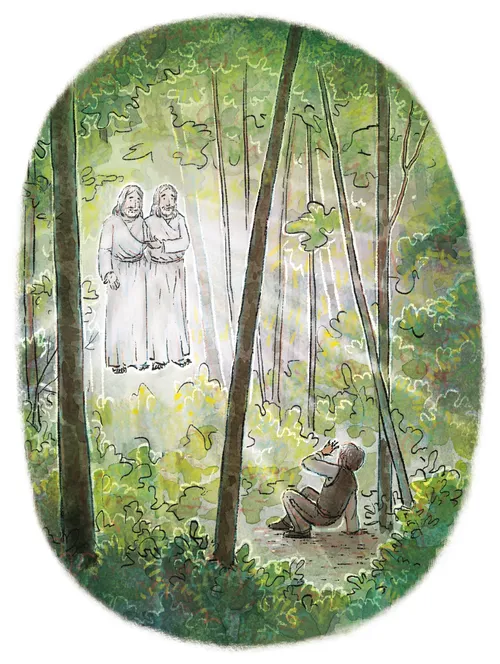 Heavenly Father and Jesus Christ appearing to Joseph Smith