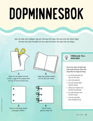 aktivitet att göra en bok