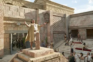 Zoramite praying on Rameumptom