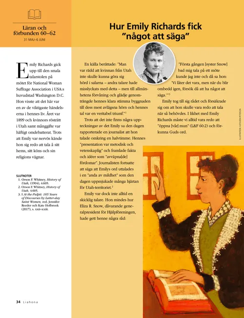 article on Emily Richards