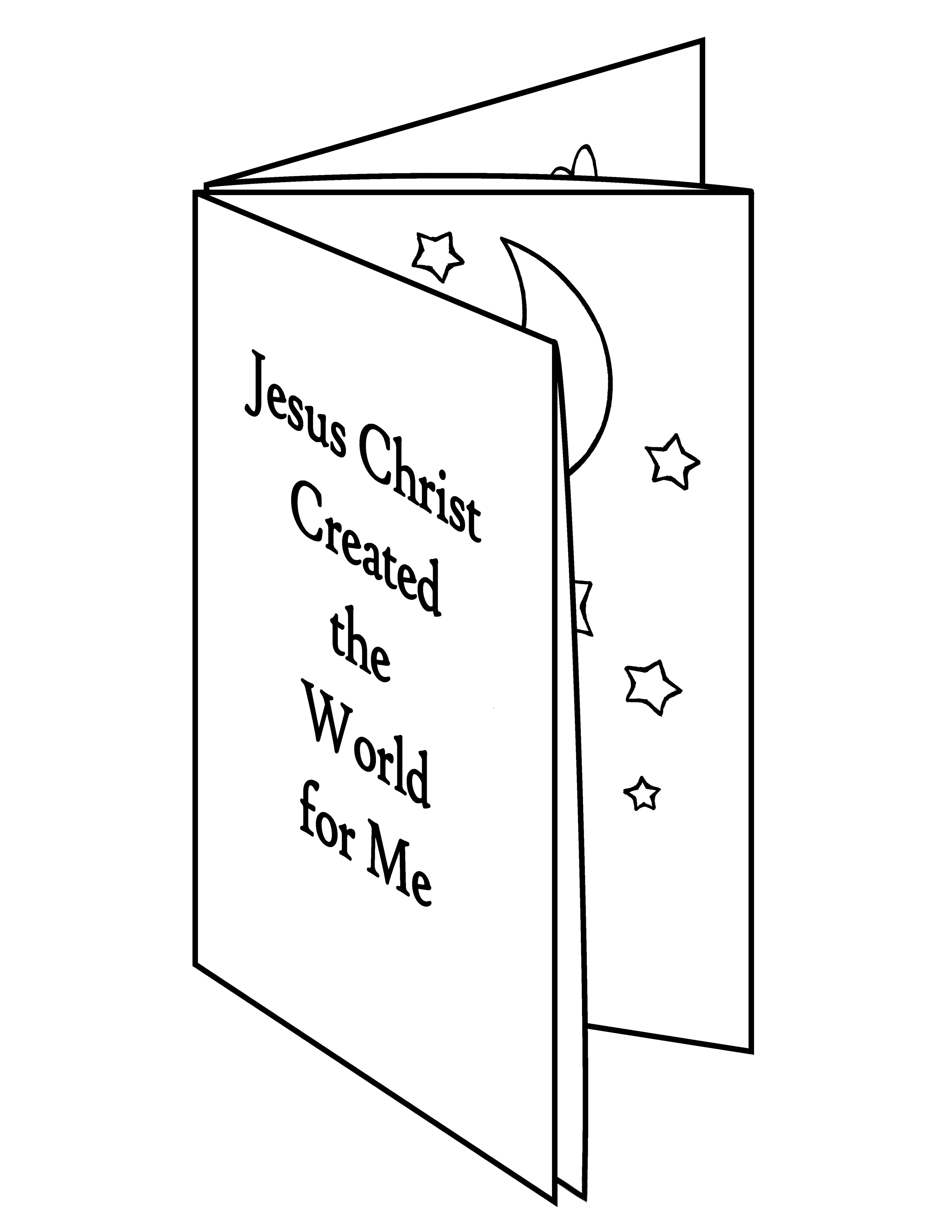 An illustration of a booklet, representing a nursery lesson.