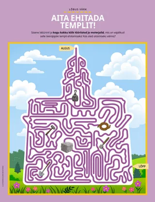 Templi labürindi tegevuse PDF