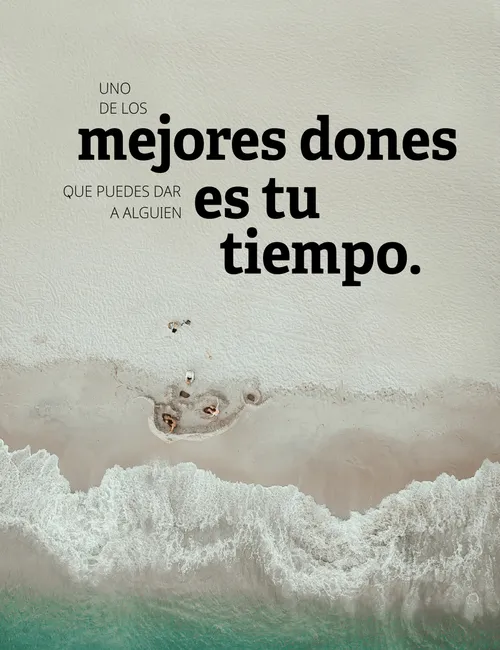 póster “Uno de los mejores dones”