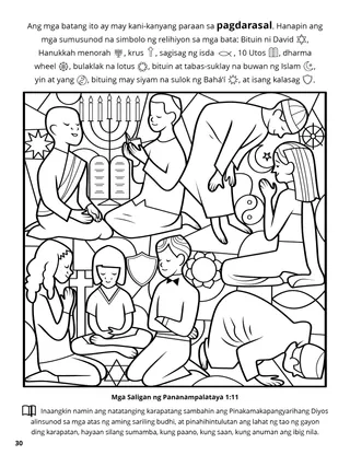 Eleventh Article of Faith coloring page