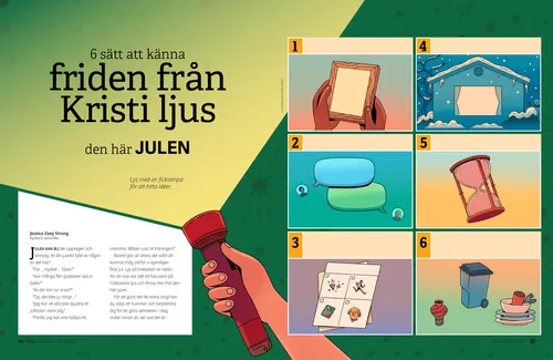 6 sätt att känna friden från Kristi ljus den här julen