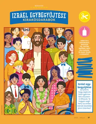 cut-out puzzle of Jesus with people around the world