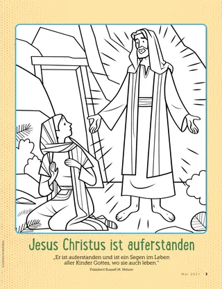 coloring page of Jesus