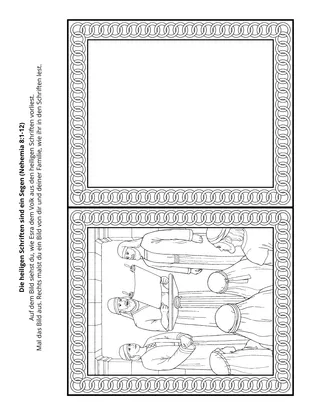 Seite mit der Aktivität: Die heiligen Schriften sind ein Segen