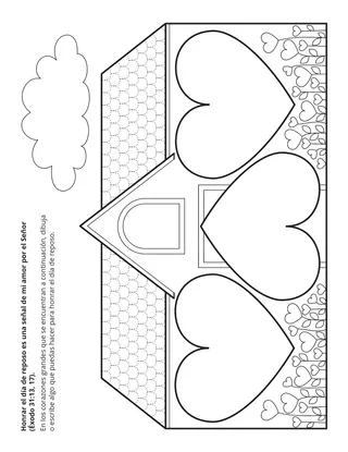 Hoja de actividades: Honrar el día de reposo es una señal de mi amor por el Señor