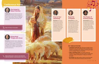 Page PDF with painting of Christ with sheep