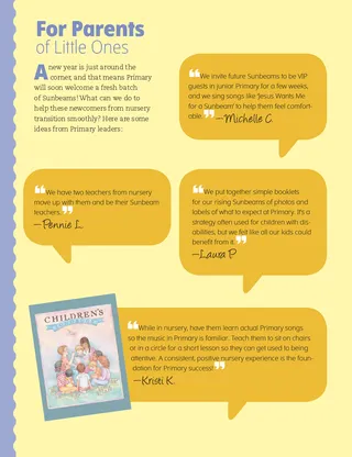 quotes from Primary leaders