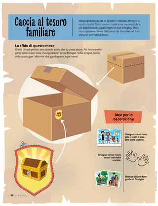 Page from the January 2022 Friend Magazine.